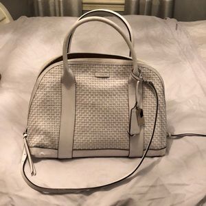 Think Summer!! Large white Coach bag